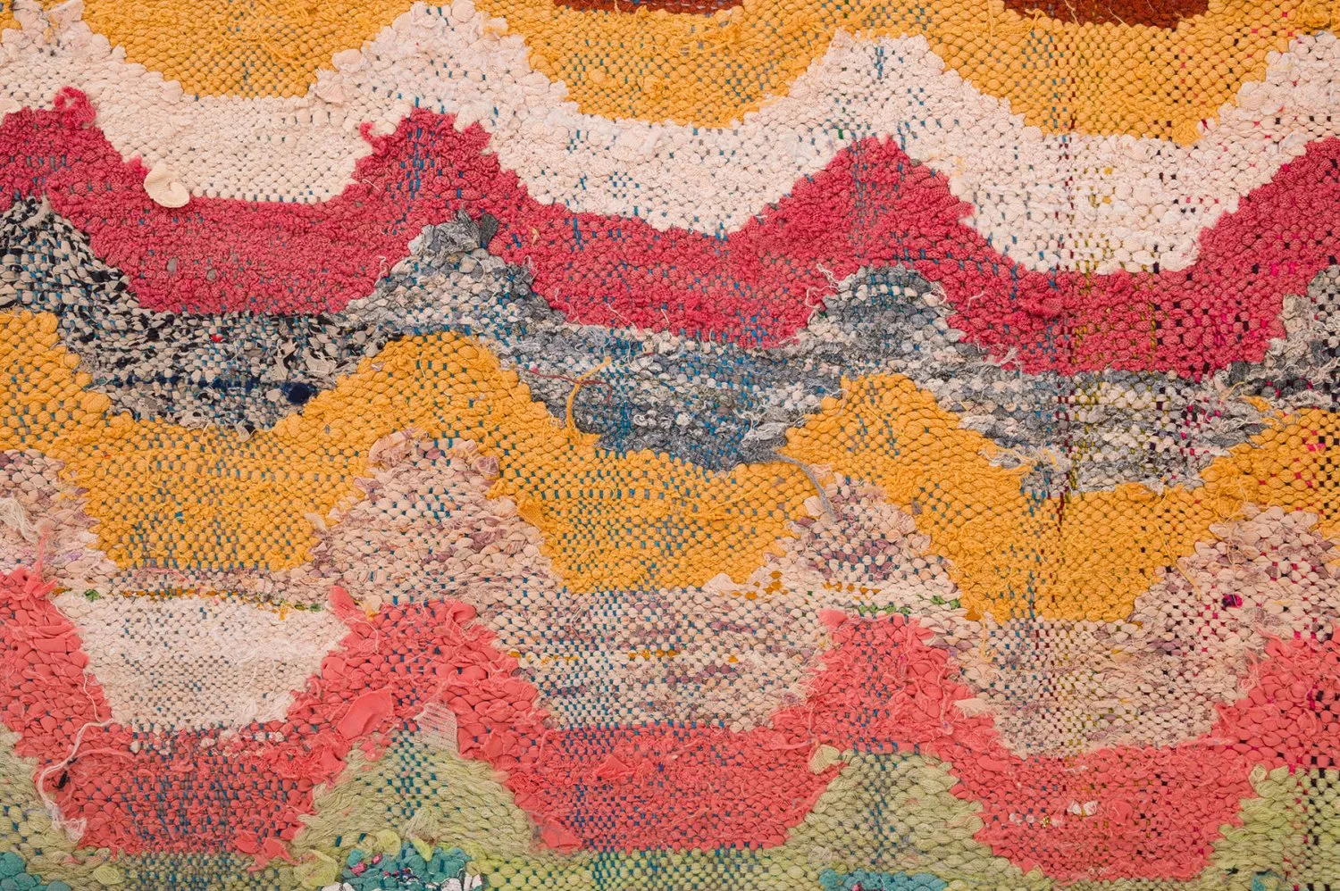 Berberyjskie Dywany Boucherouite Z Maroka 165 x 335 cm