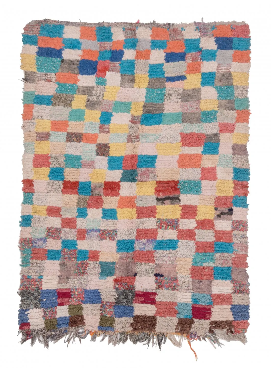 Berberyjskie Dywany Boucherouite Z Maroka 170 x 120 cm
