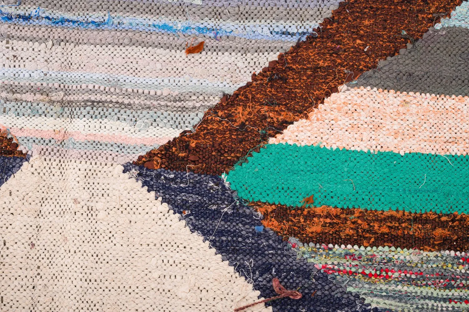 Berberyjskie Dywany Boucherouite Z Maroka 130 x 250 cm