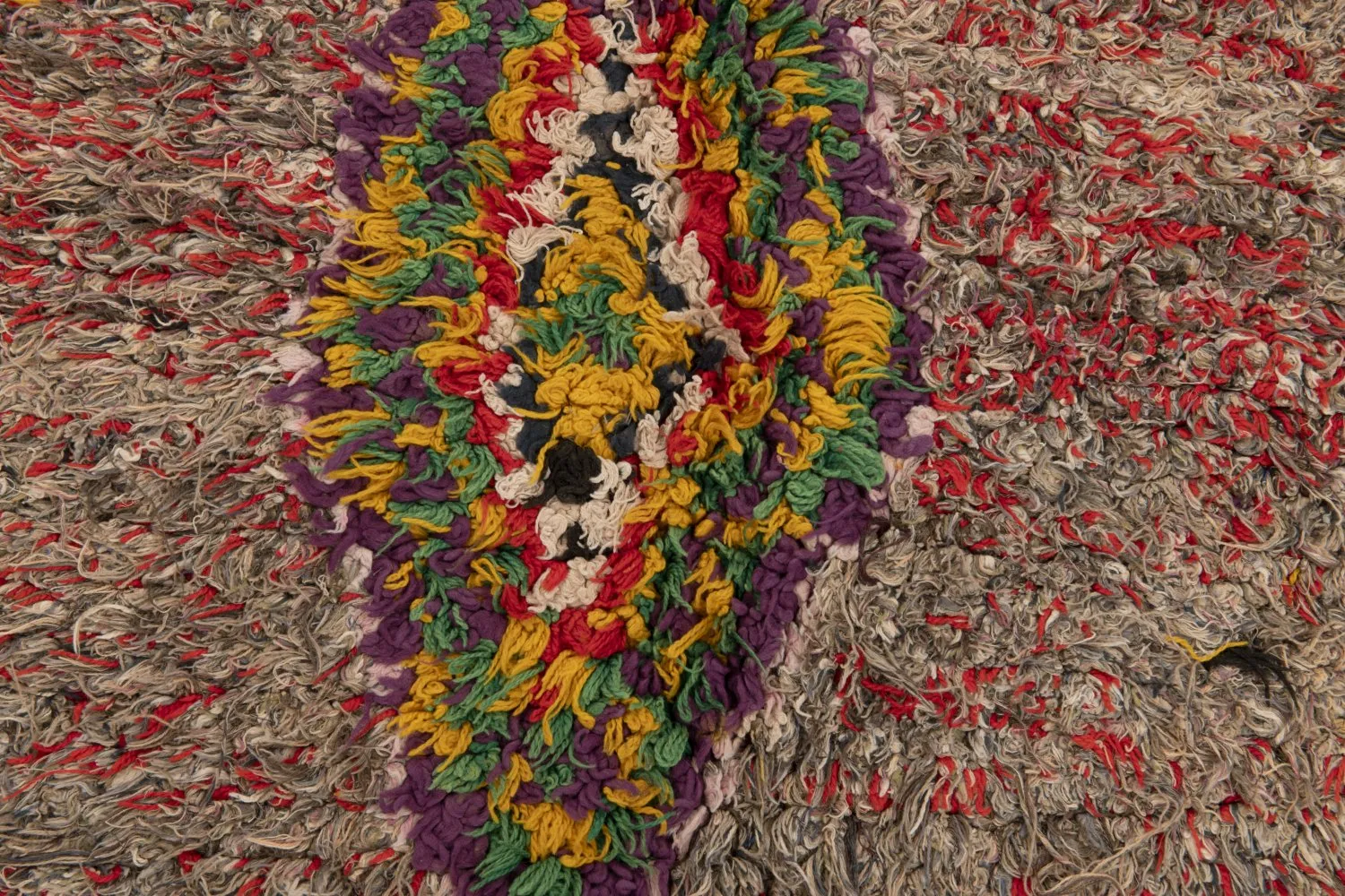 Berberyjskie Dywany Boucherouite Z Maroka 230 x 80 cm
