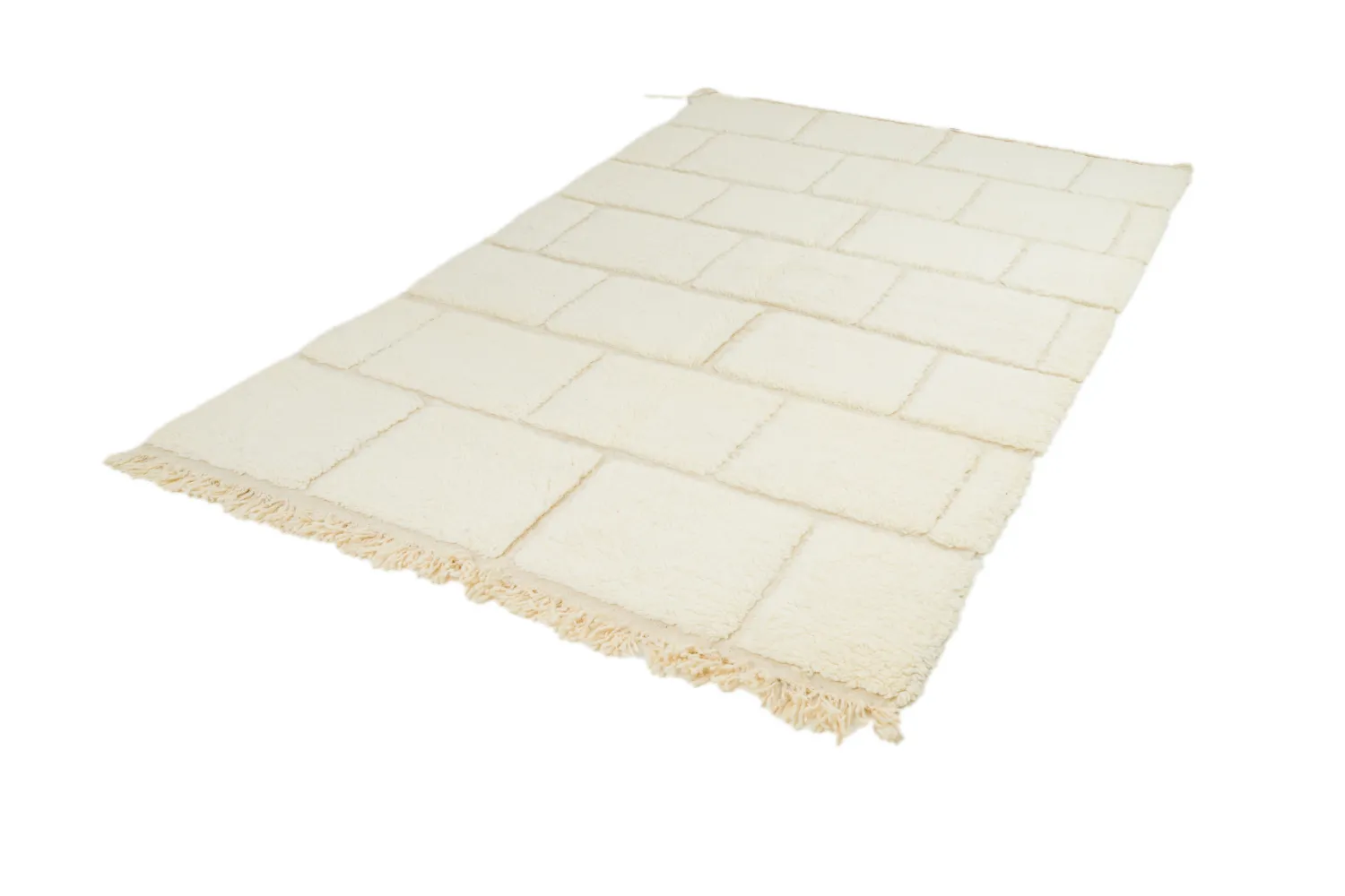 Berberyjskie Dywany Beni Ourain z Maroka 145 x 255 cm