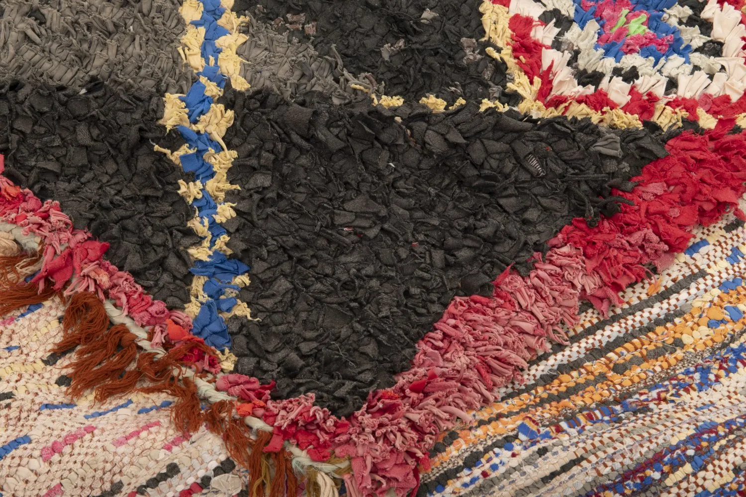 Berberyjskie Dywany Boucherouite Z Maroka 335 x 125 cm