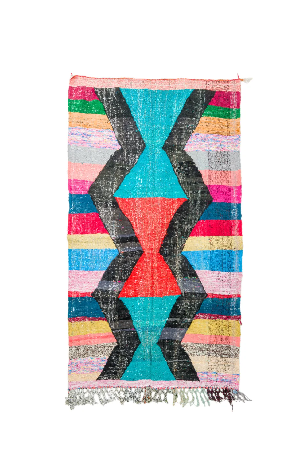 Berberyjskie Dywany Boucherouite Z Maroka 135 x 230 cm