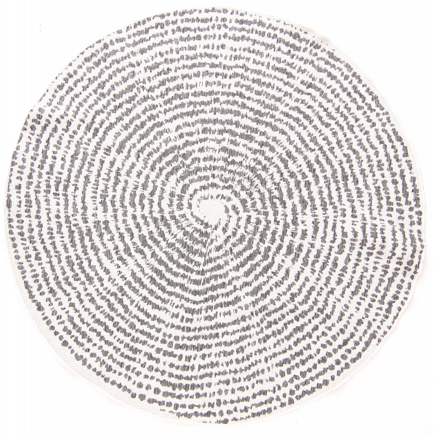 Okrągły dywan - Brussels Swirl (szary)
