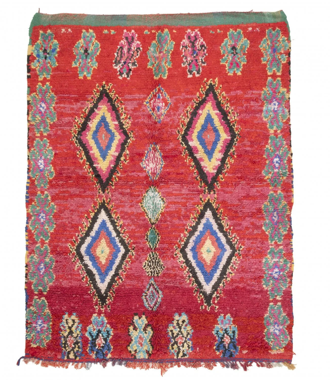 Berberyjskie Dywany Boucherouite Z Maroka 225 x 165 cm