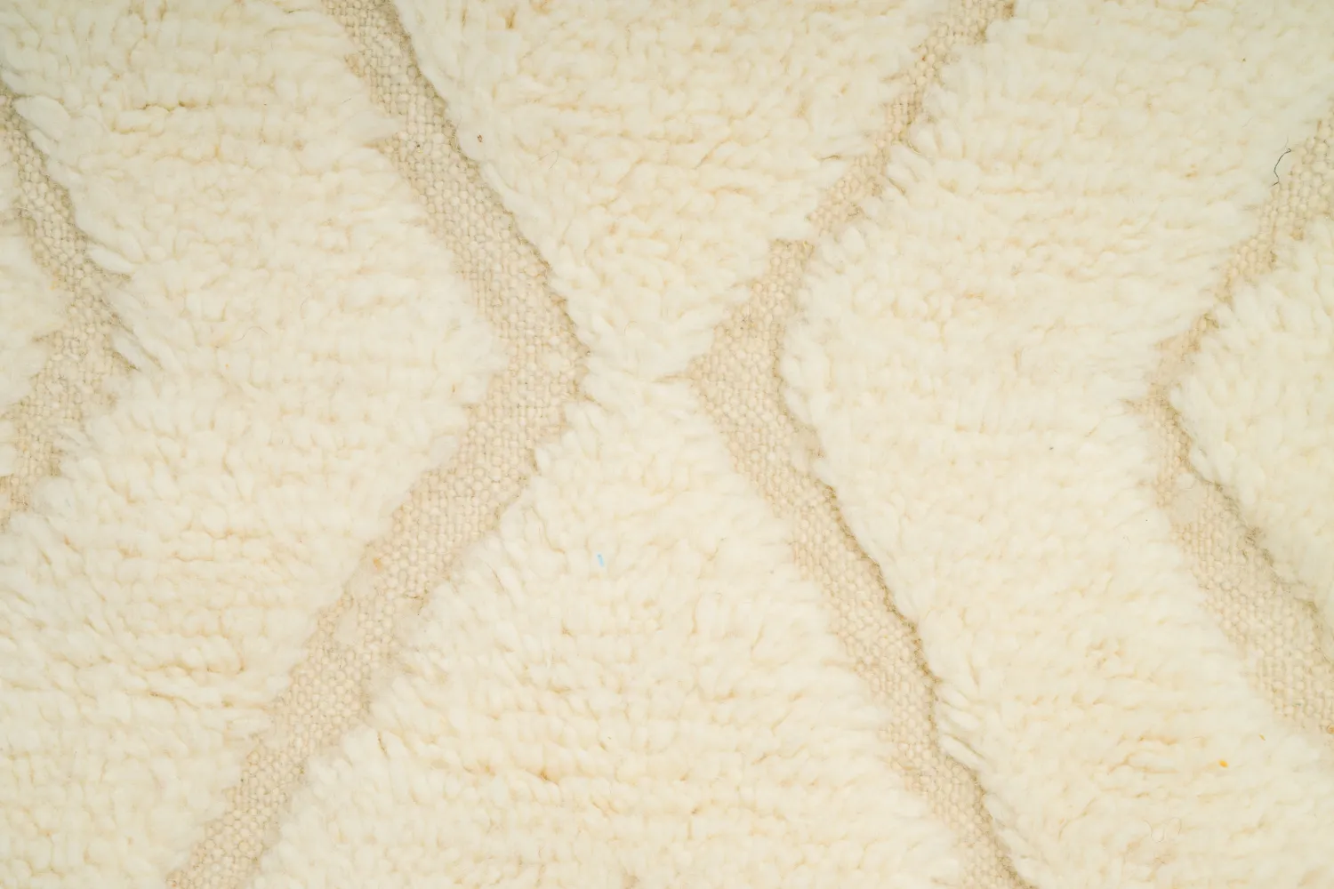 Berberyjskie Dywany Beni Ourain z Maroka 155 x 265 cm