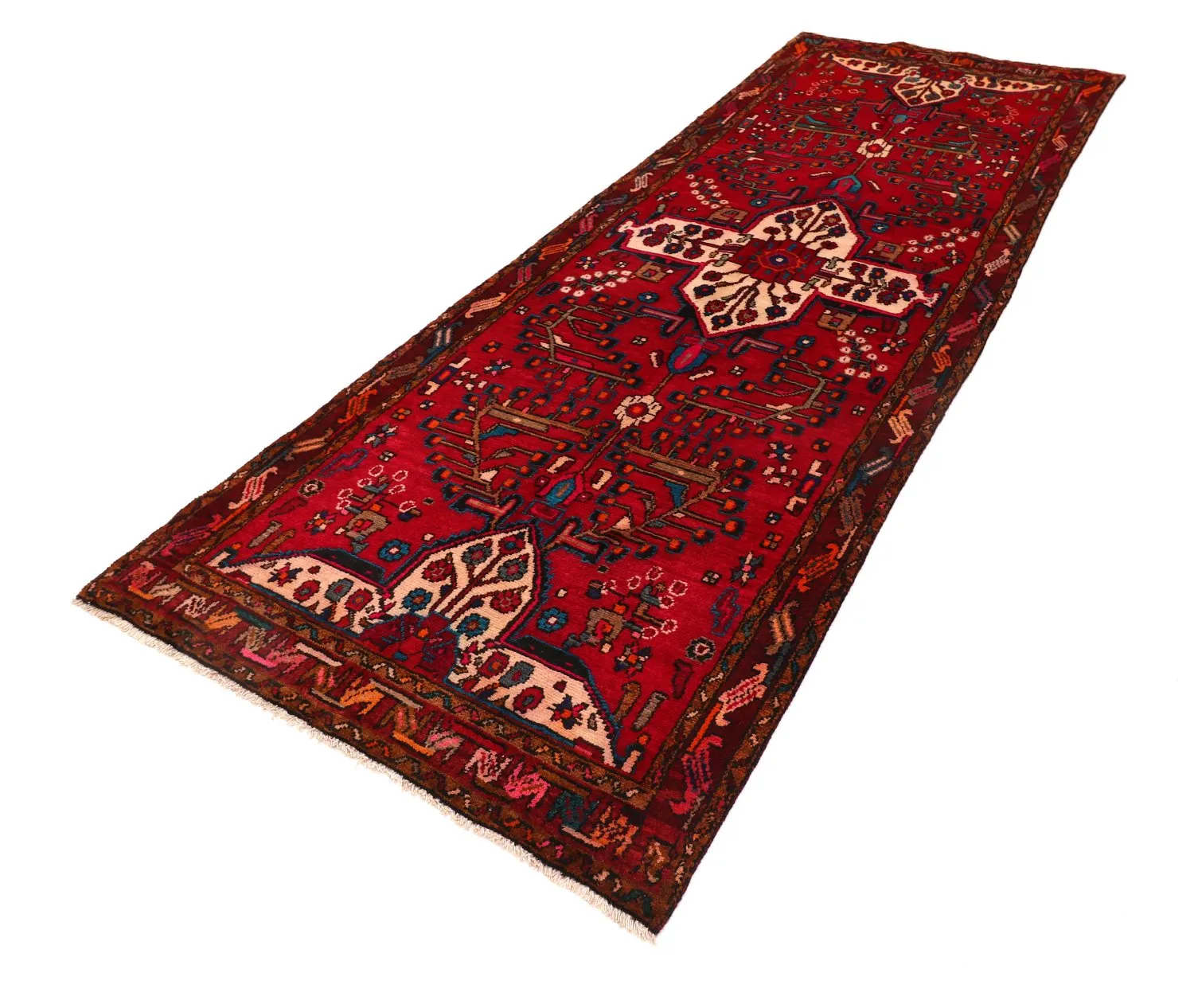 Dywan Orientalny Hamedan 312 x 111 cm