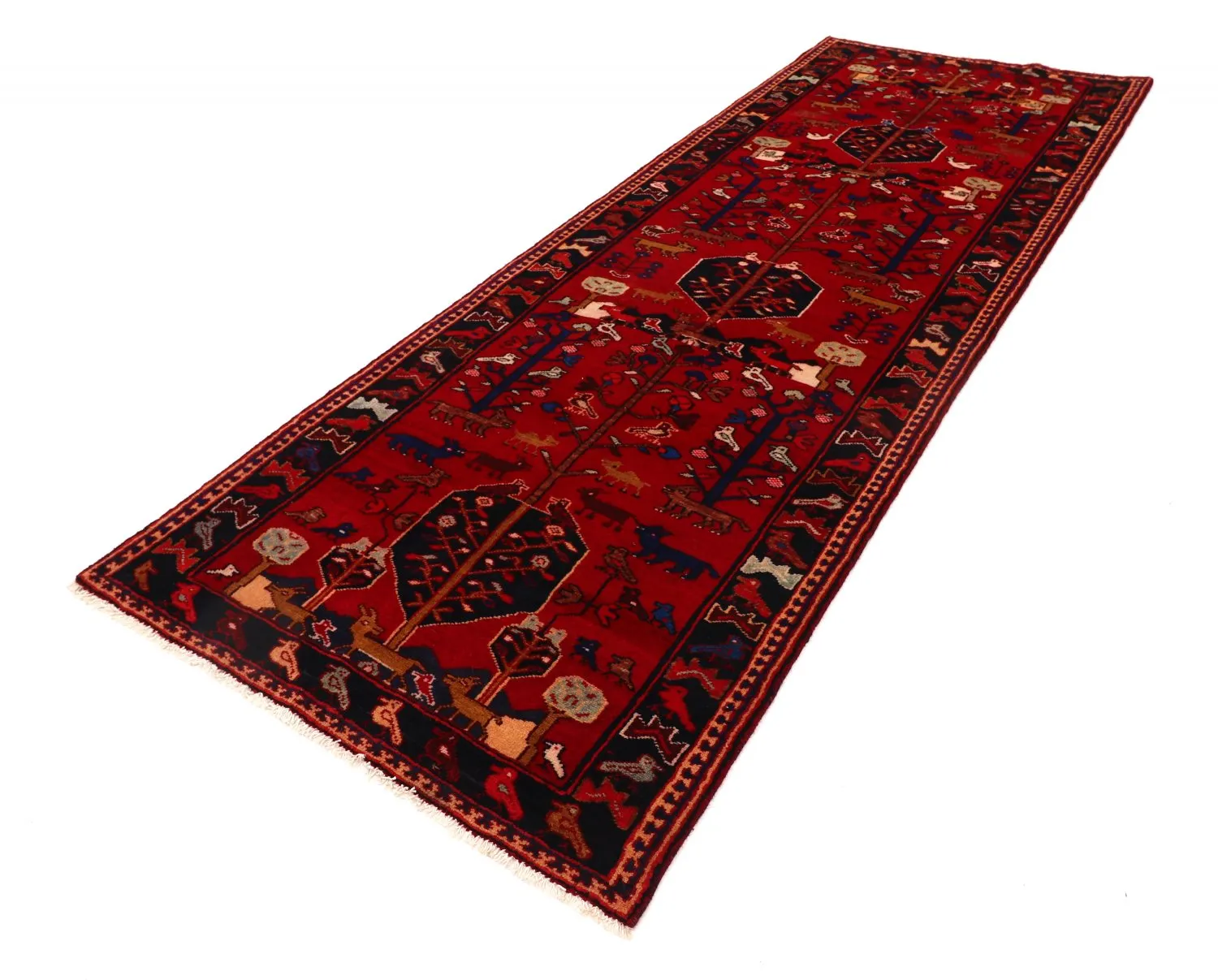 Dywan Orientalny Hamedan 297 x 108 cm