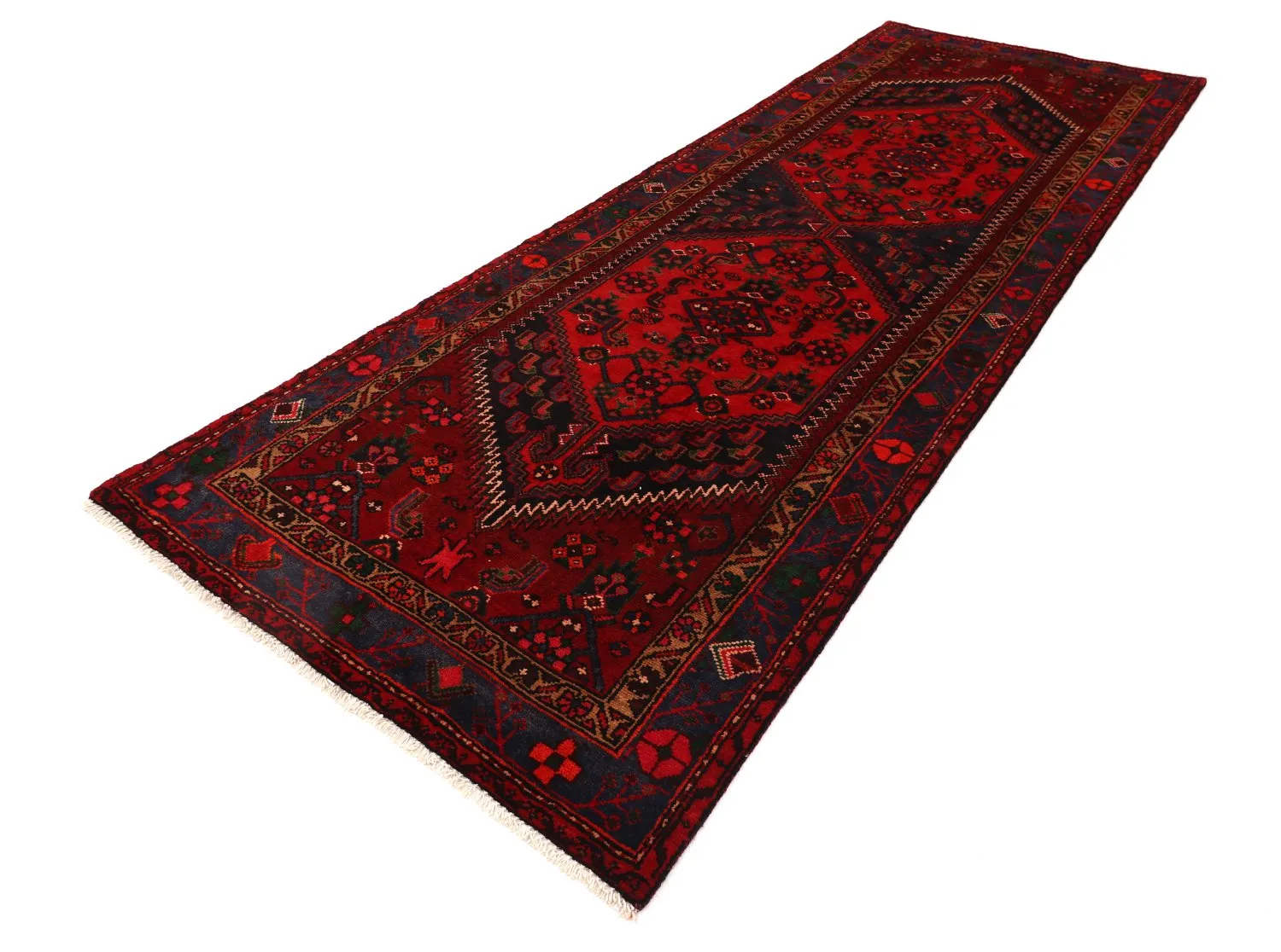 Dywan Orientalny Hamedan 298 x 102 cm