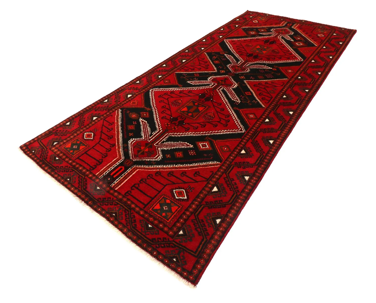 Dywan Orientalny Hamedan 299 x 127 cm