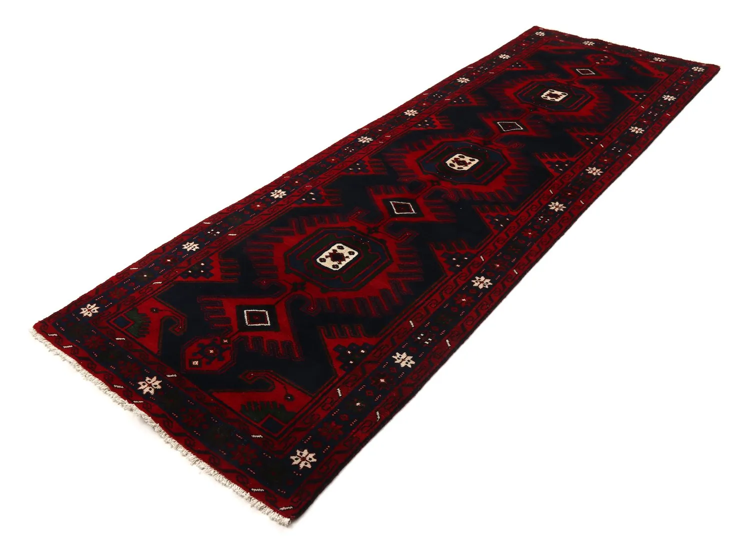 Dywan Orientalny Hamedan 308 x 102 cm