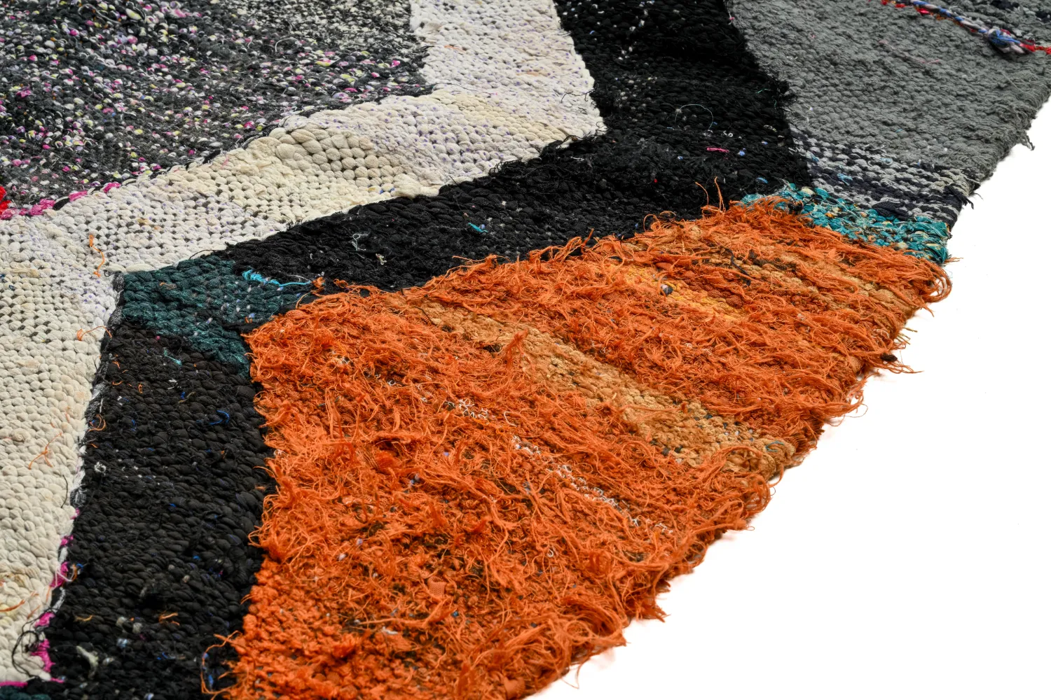 Berberyjskie Dywany Boucherouite Z Maroka 140 x 290 cm