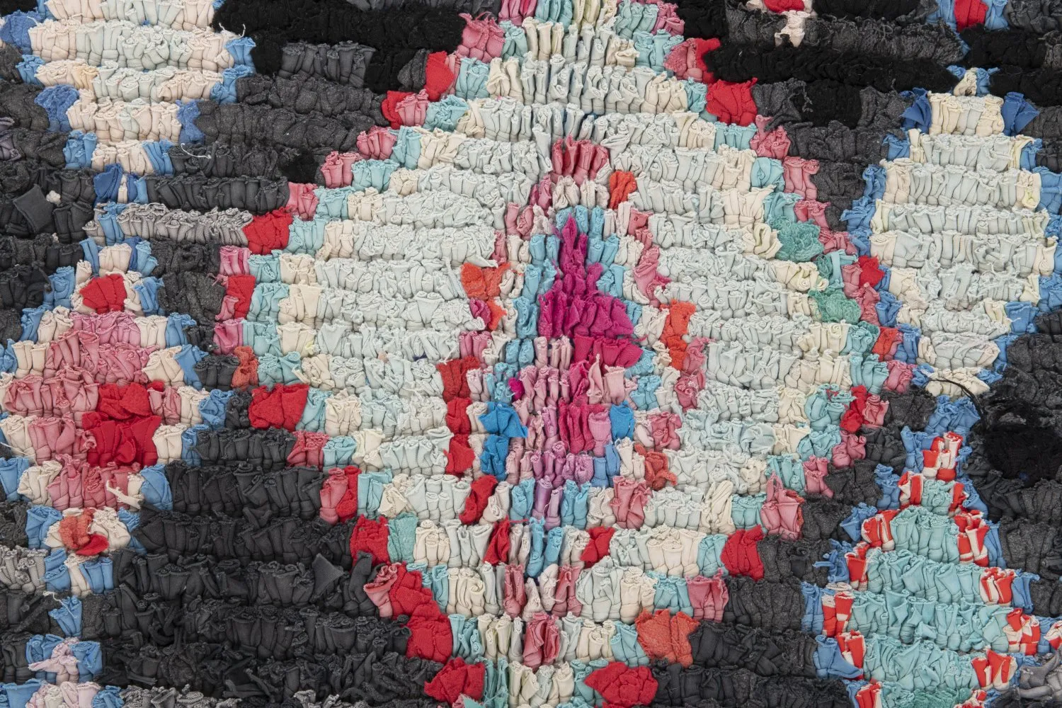Berberyjskie Dywany Boucherouite Z Maroka 310 x 130 cm