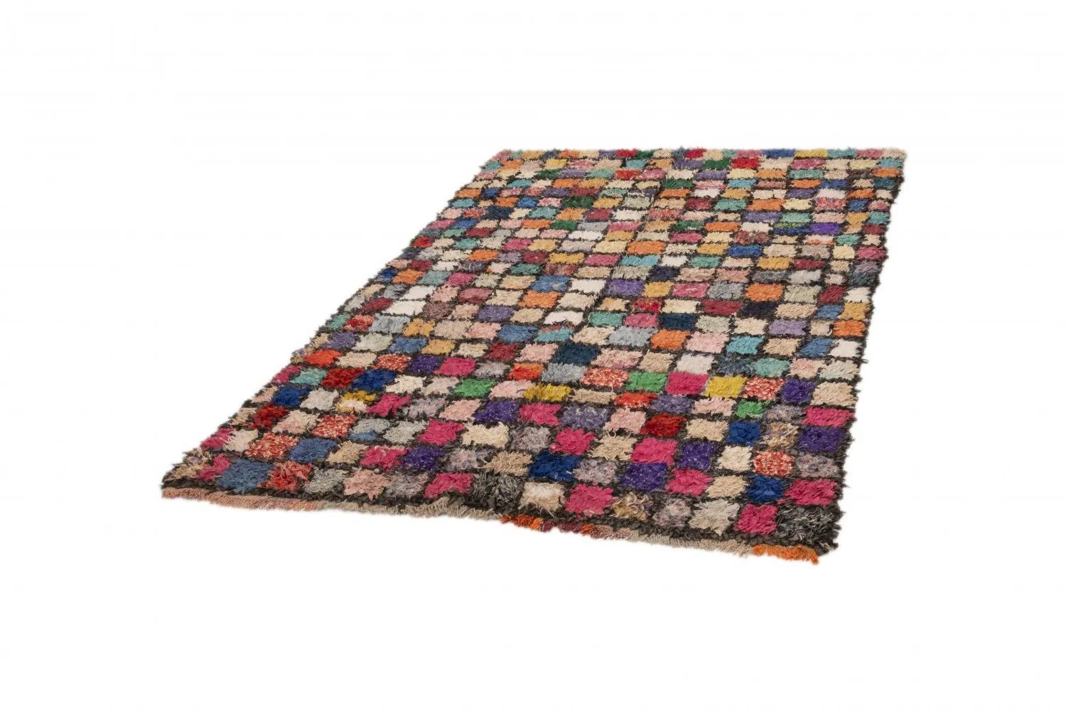 Berberyjskie Dywany Boucherouite Z Maroka 230 x 140 cm