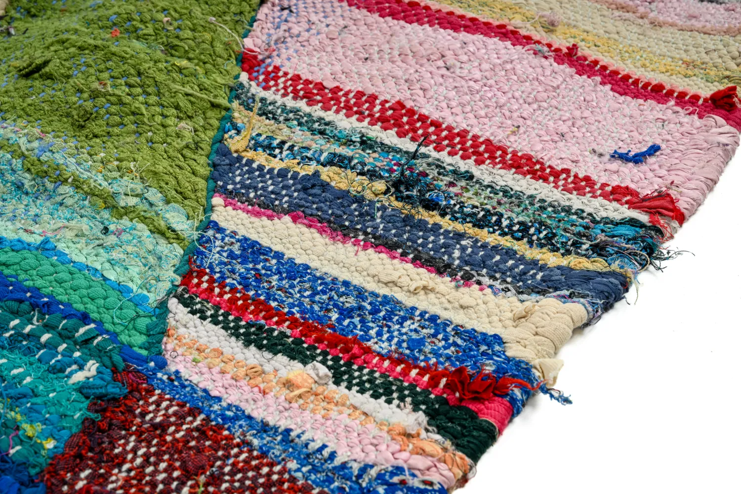 Berberyjskie Dywany Boucherouite Z Maroka 130 x 205 cm