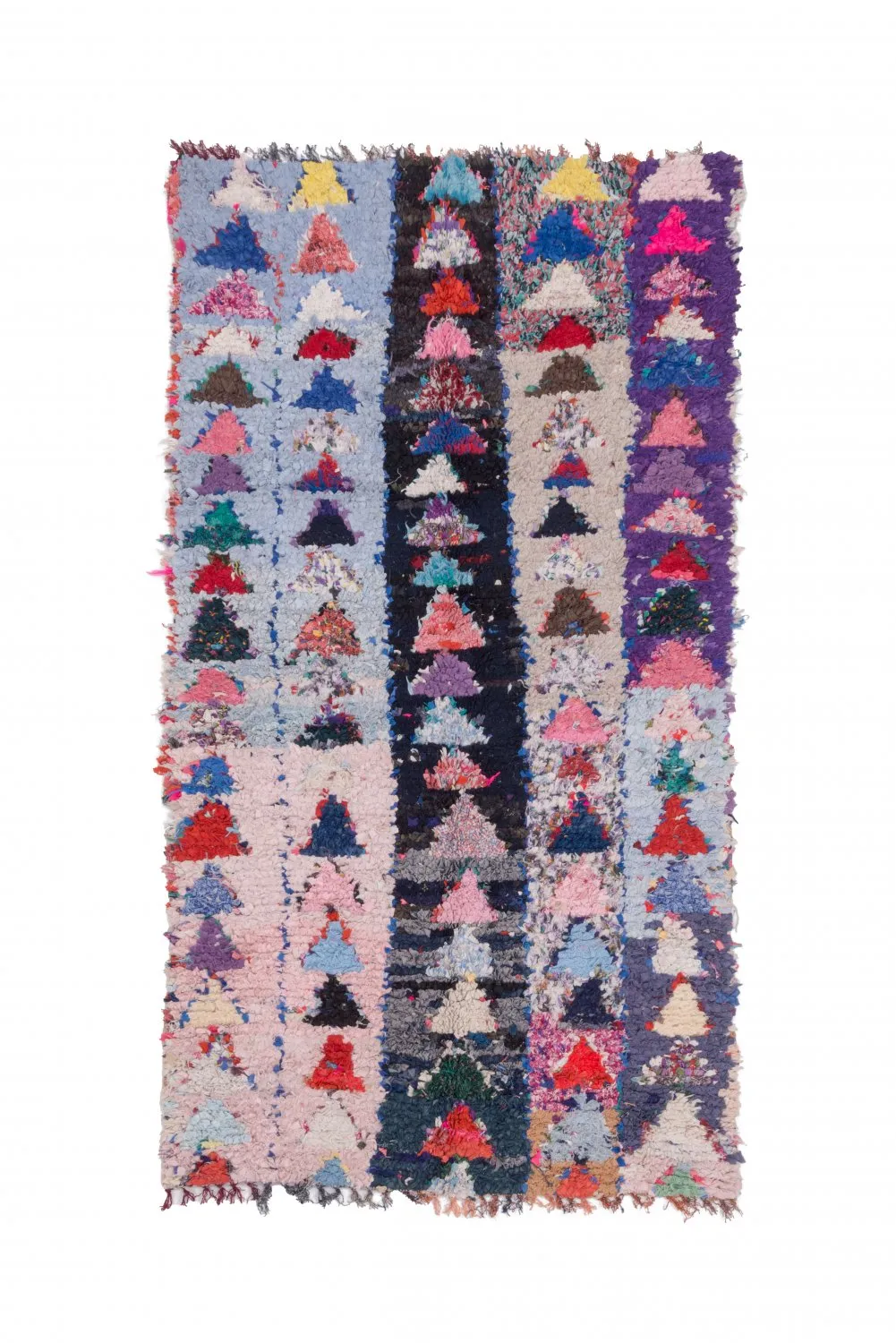 Berberyjskie Dywany Boucherouite Z Maroka 225 x 120 cm