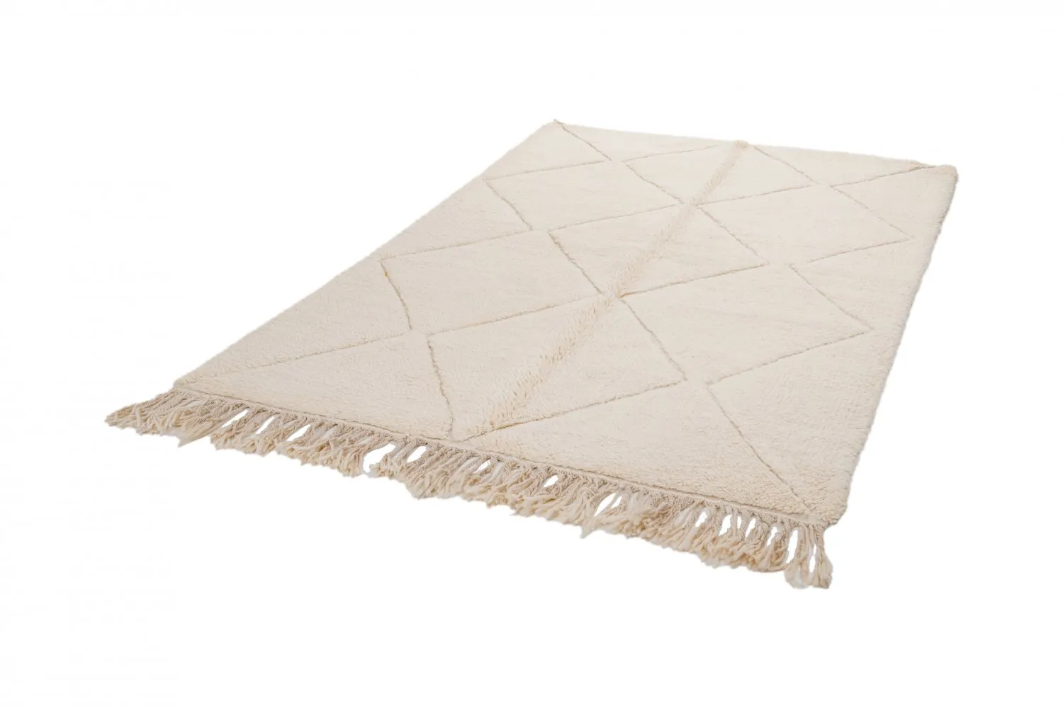 Berberyjskie Dywany Beni Ourain z Maroka 250 x 150 cm