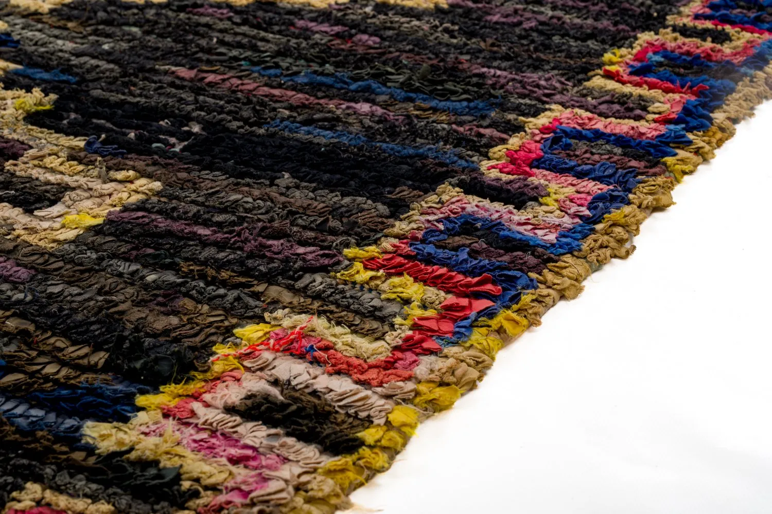 Berberyjskie Dywany Boucherouite Z Maroka 275 x 145 cm