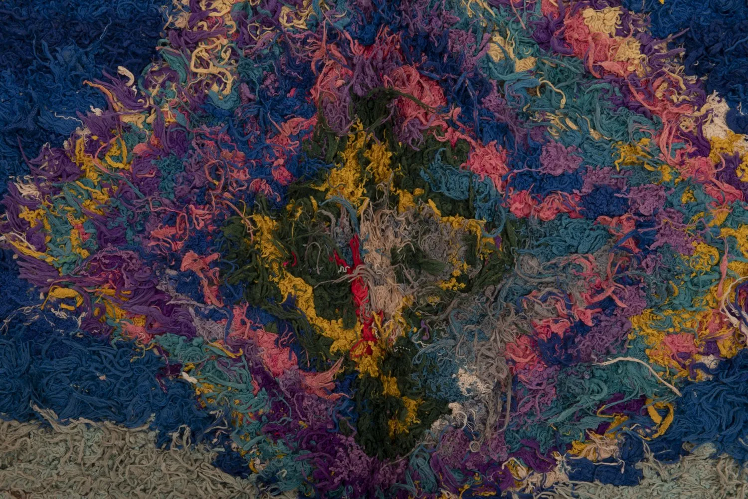 Berberyjskie Dywany Boucherouite Z Maroka 270 x 140 cm