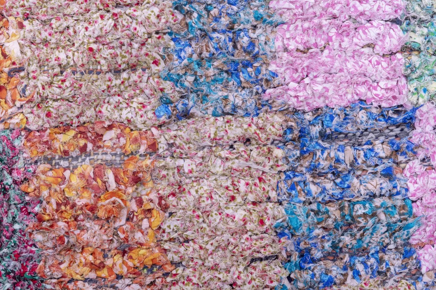 Berberyjskie Dywany Boucherouite Z Maroka 210 x 105 cm