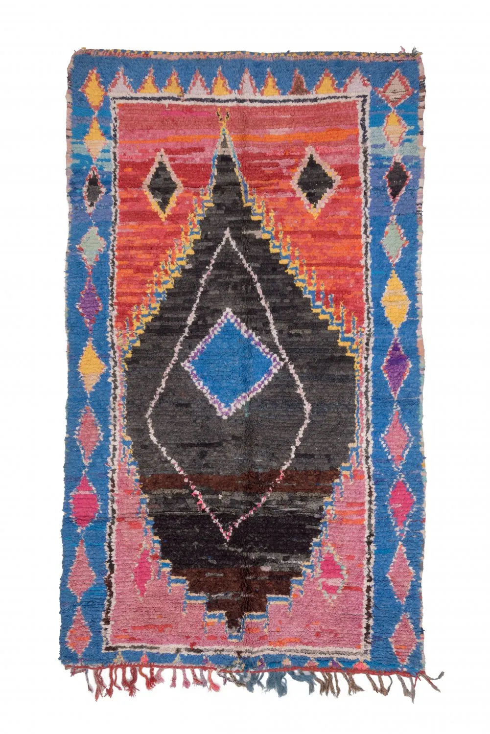 Berberyjskie Dywany Boucherouite Z Maroka 275 x 155 cm