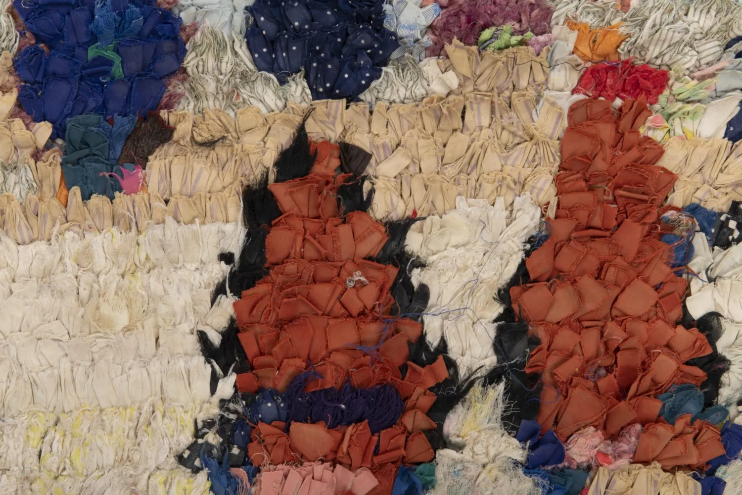 Berberyjskie Dywany Boucherouite Z Maroka 220 x 140 cm