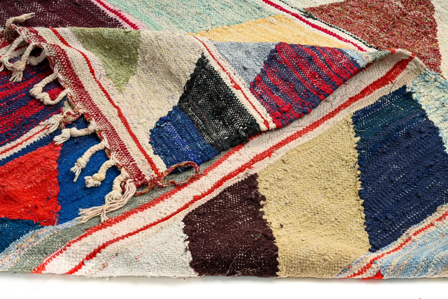 Berberyjskie Dywany Boucherouite Z Maroka 145 x 280 cm