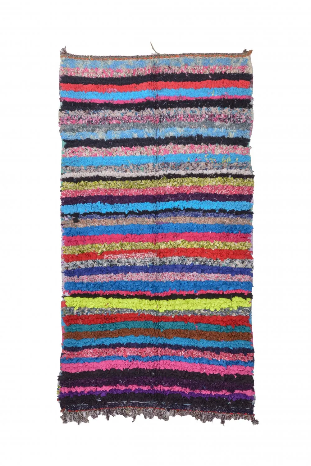 Berberyjskie Dywany Boucherouite Z Maroka 210 x 115 cm