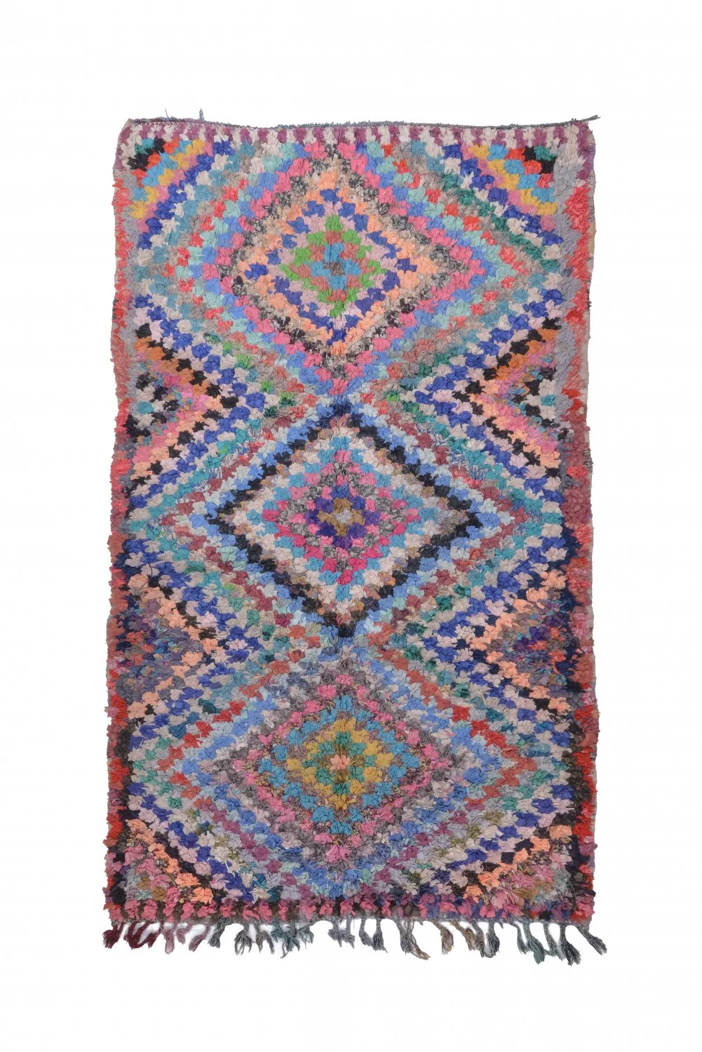 Berberyjskie Dywany Boucherouite Z Maroka 230 x 135 cm