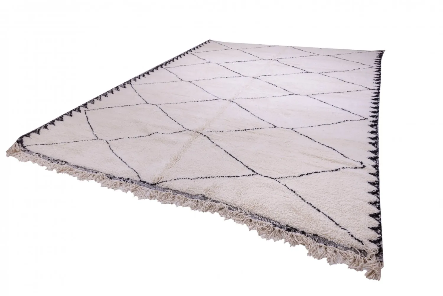 Berberyjskie Dywany Beni Ourain z Maroka 405 x 310 cm