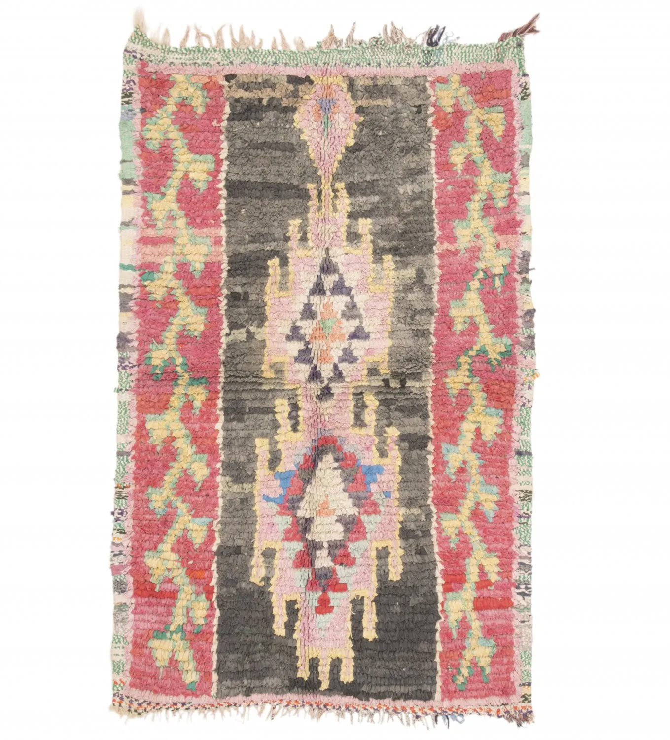 Berberyjskie Dywany Boucherouite Z Maroka 160 x 100 cm