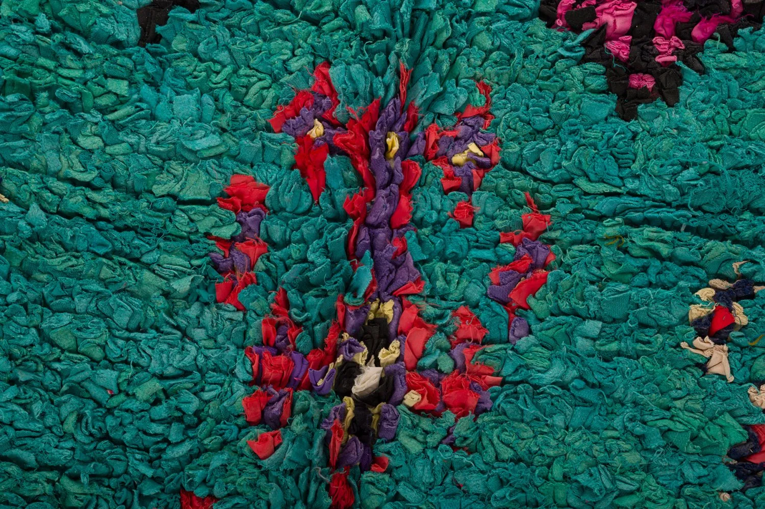 Berberyjskie Dywany Boucherouite Z Maroka 155 x 335 cm