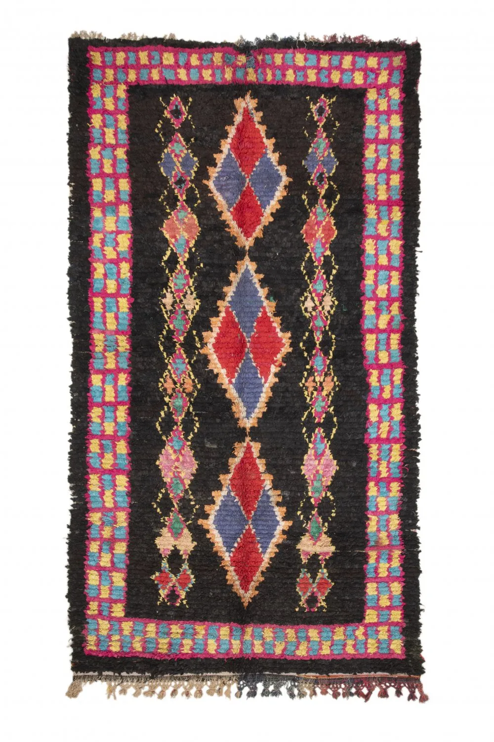 Berberyjskie Dywany Boucherouite Z Maroka 315 x 165 cm
