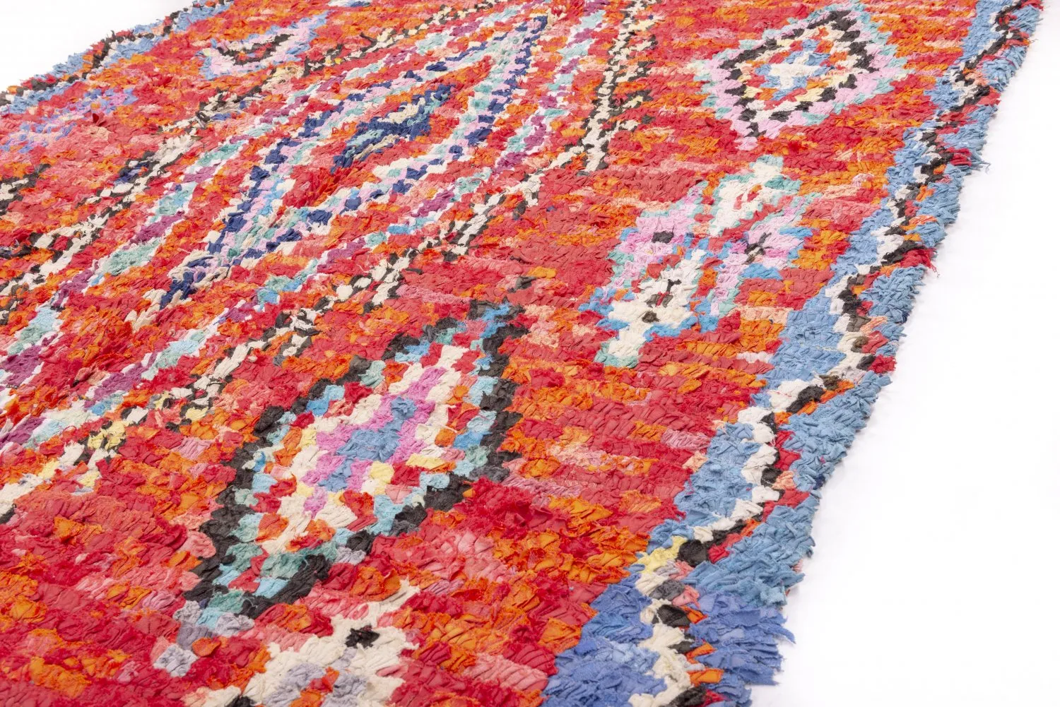 Berberyjskie Dywany Boucherouite Z Maroka 265 x 150 cm