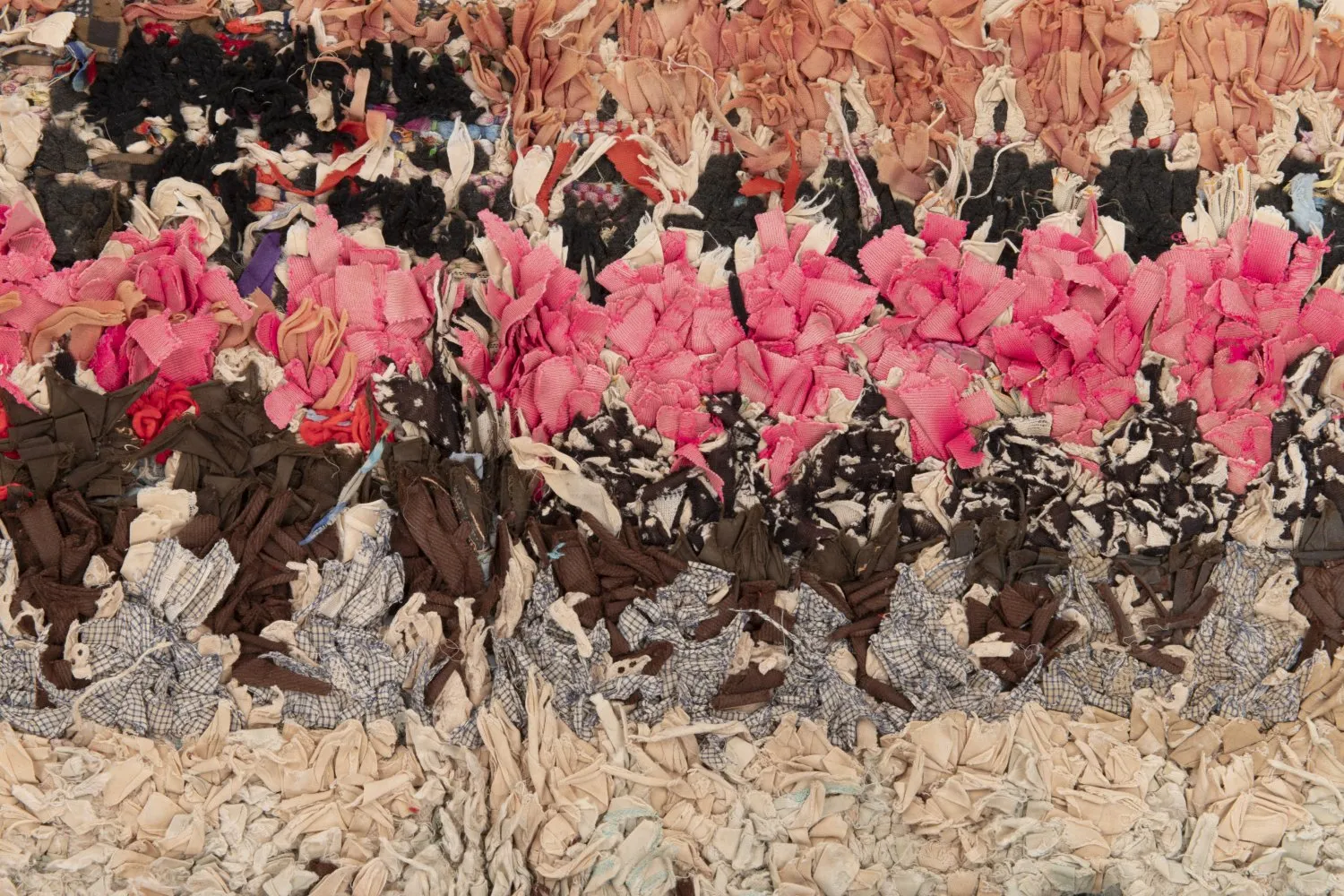 Berberyjskie Dywany Boucherouite Z Maroka 255 x 145 cm