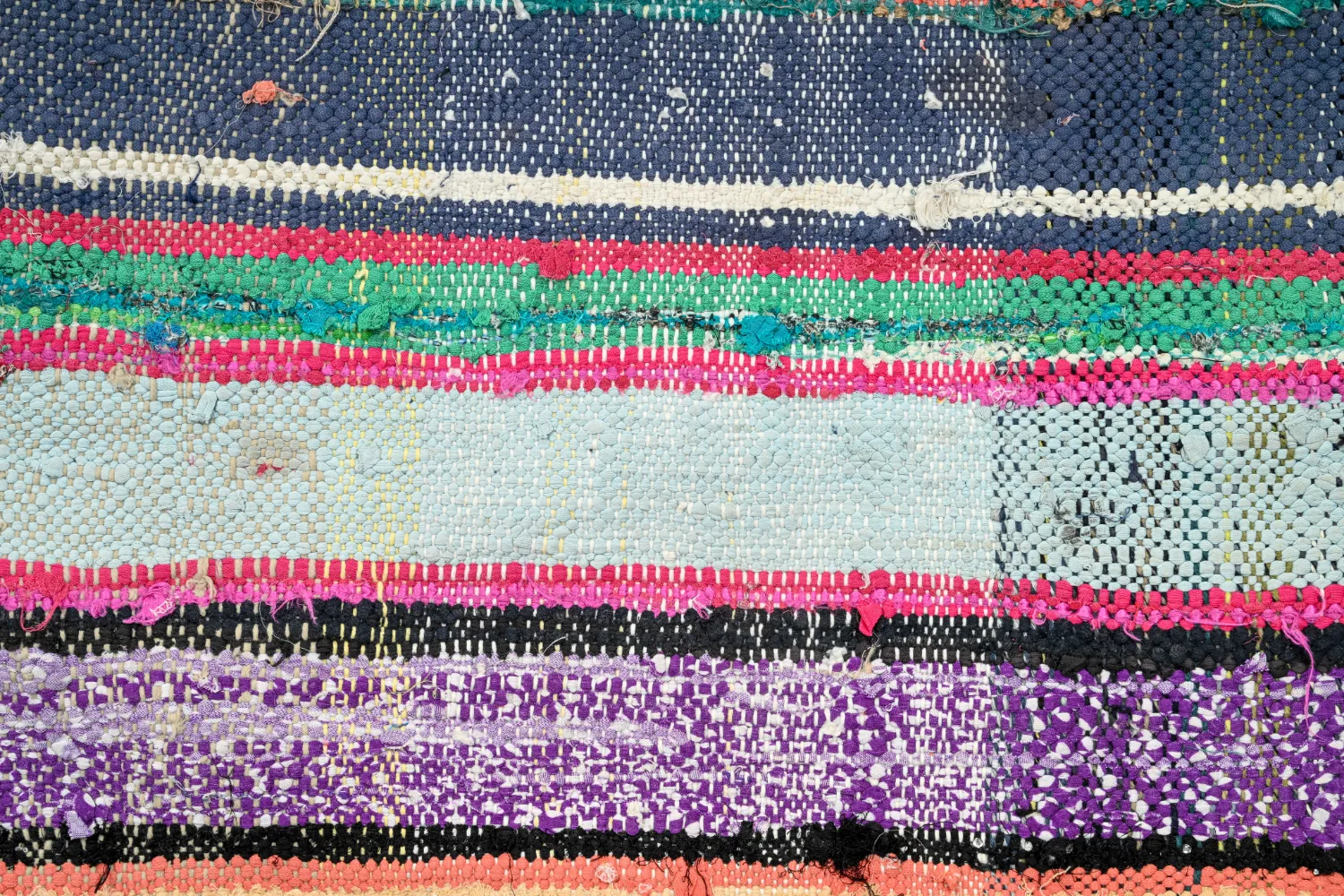 Berberyjskie Dywany Boucherouite Z Maroka 135 x 240 cm