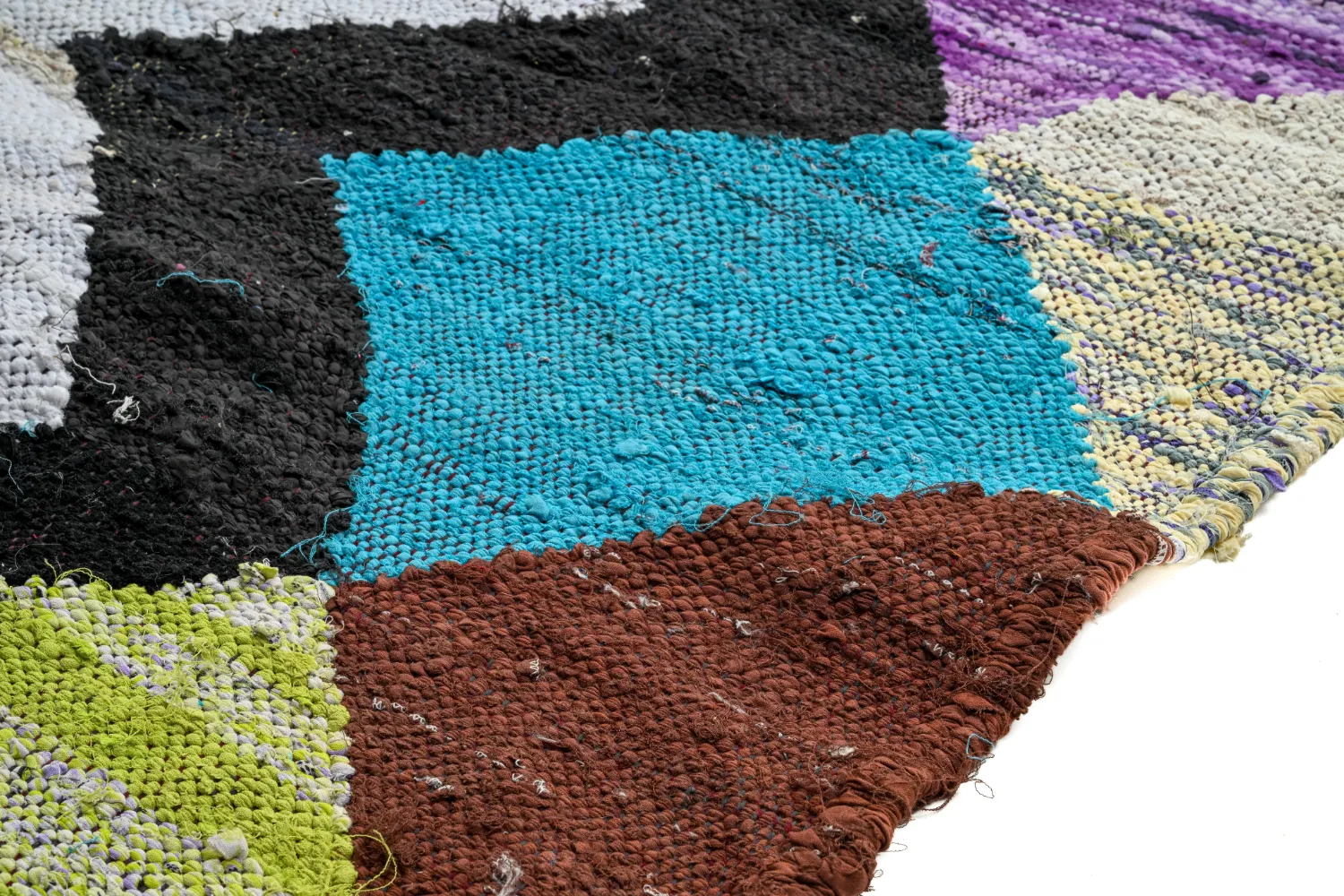 Berberyjskie Dywany Boucherouite Z Maroka 155 x 290 cm