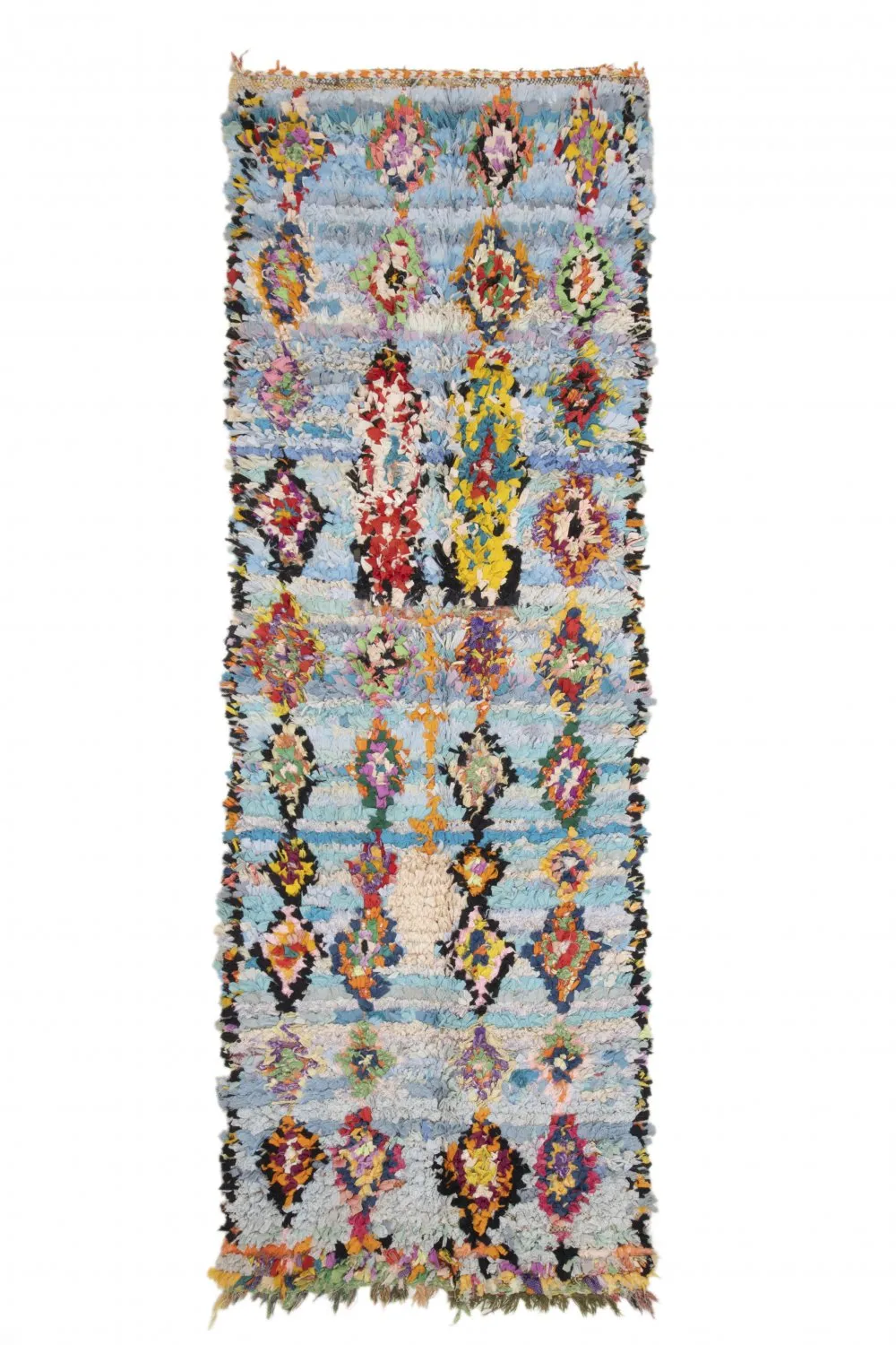 Berberyjskie Dywany Boucherouite Z Maroka 290 x 95 cm
