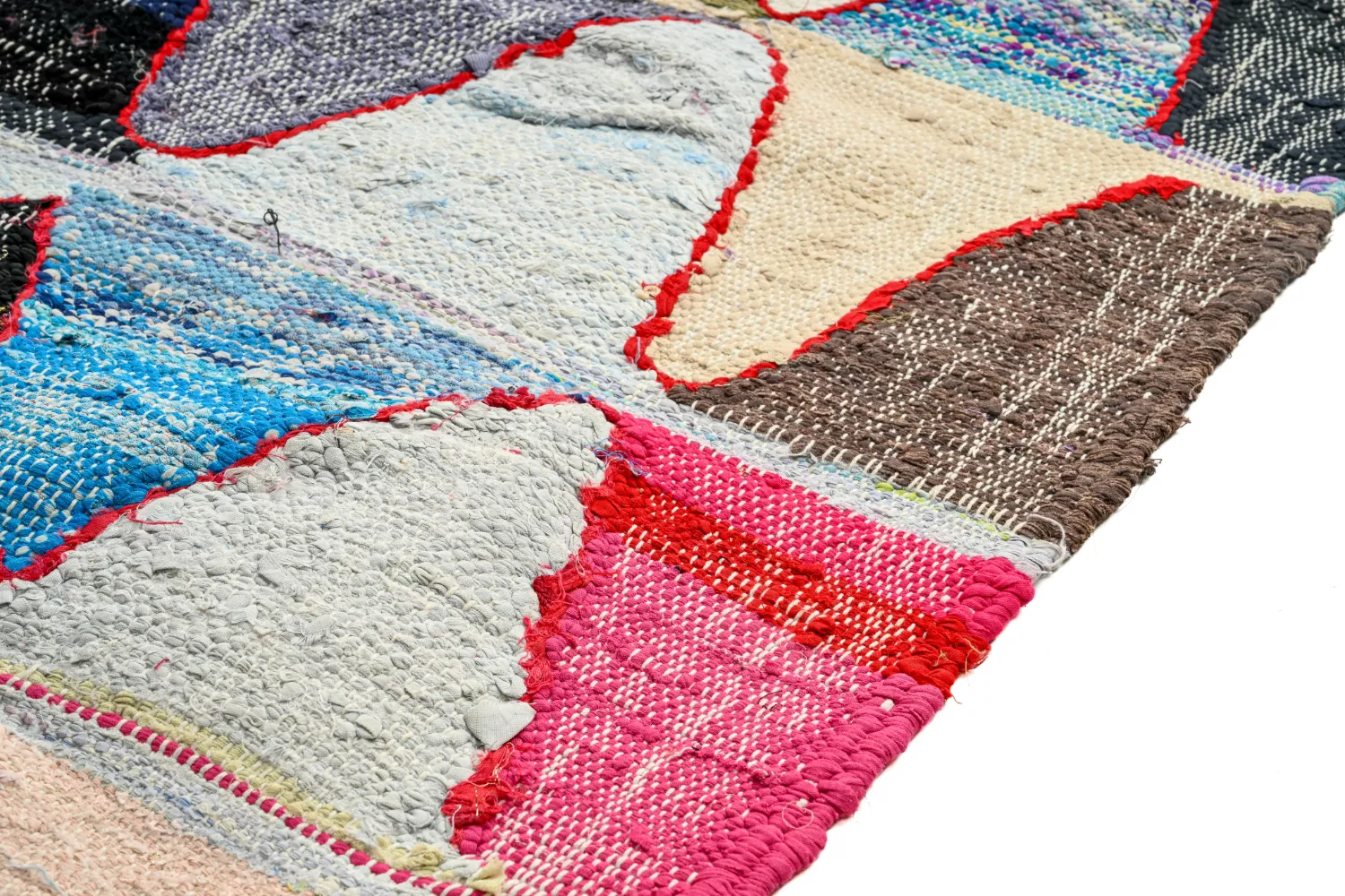 Berberyjskie Dywany Boucherouite Z Maroka 135 x 275 cm