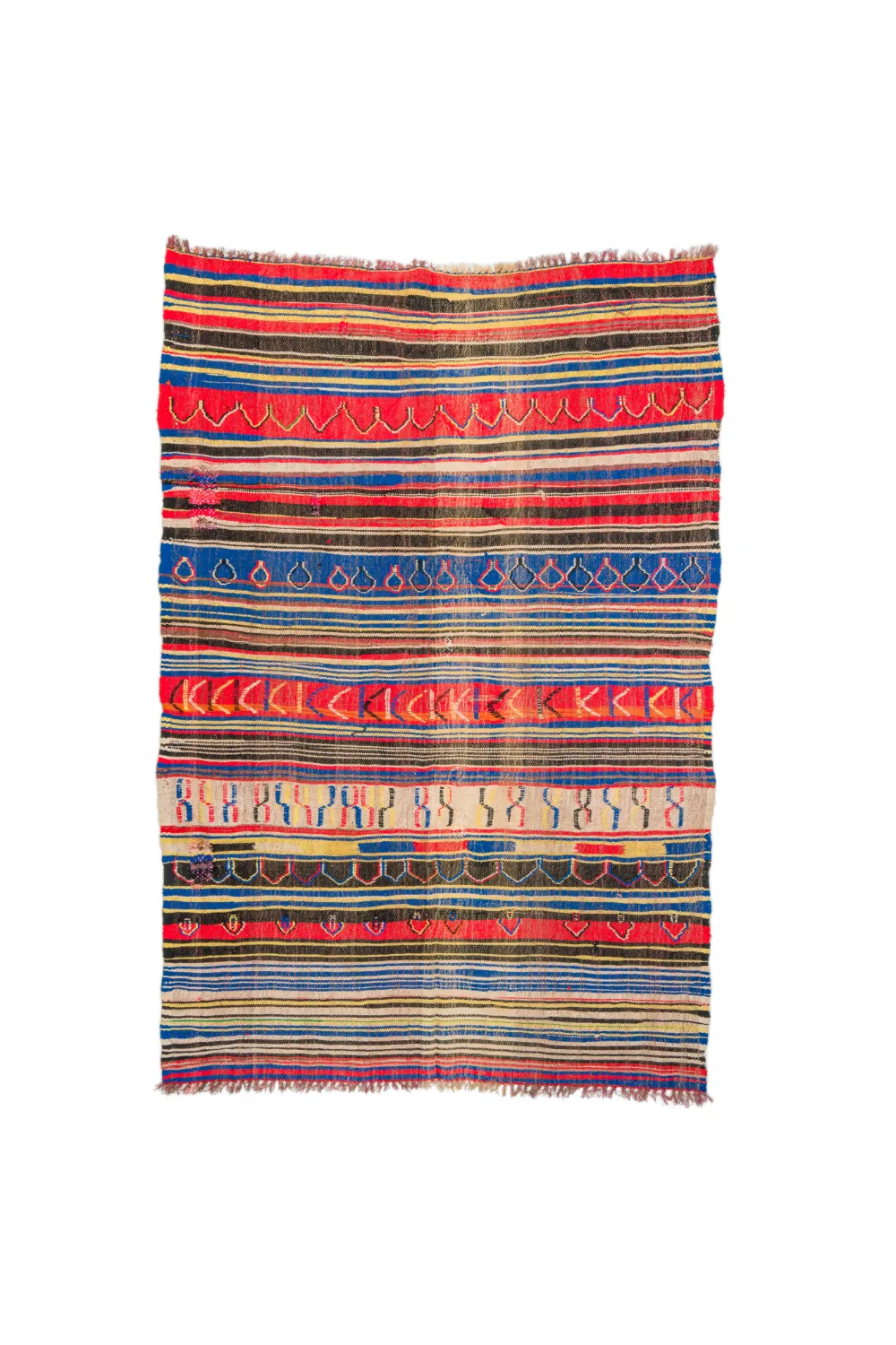 Berberyjskie Dywany Boucherouite Z Maroka 165 x 235 cm