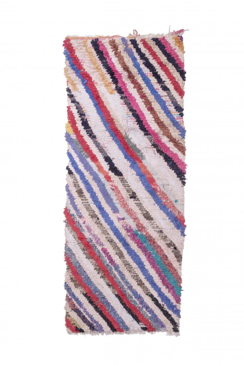 Berberyjskie Dywany Boucherouite Z Maroka 250 x 100 cm