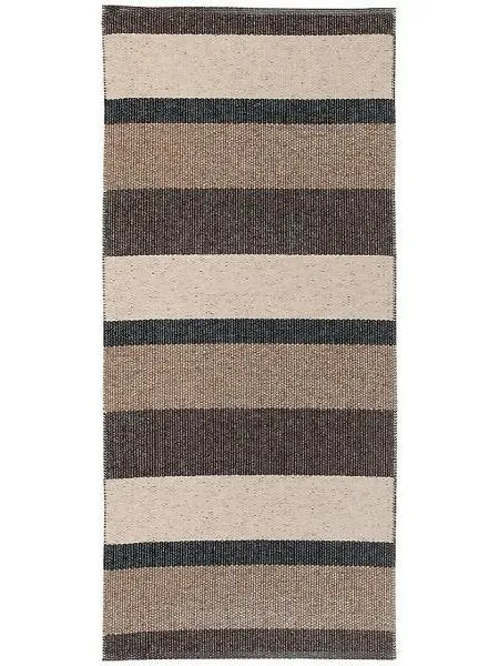 Dywany z tworzyw sztucznych - Horredsmattan Block metallic (brązowy)