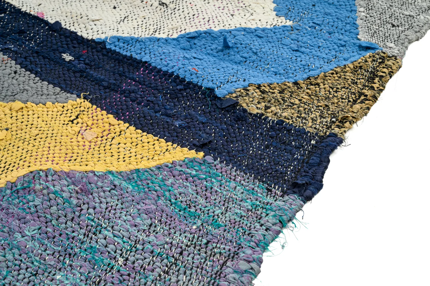 Berberyjskie Dywany Boucherouite Z Maroka 135 x 250 cm