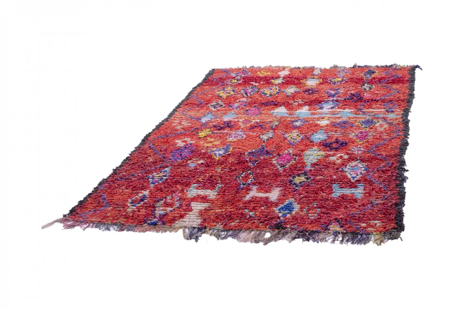 Berberyjskie Dywany Boucherouite Z Maroka 215 x 155 cm