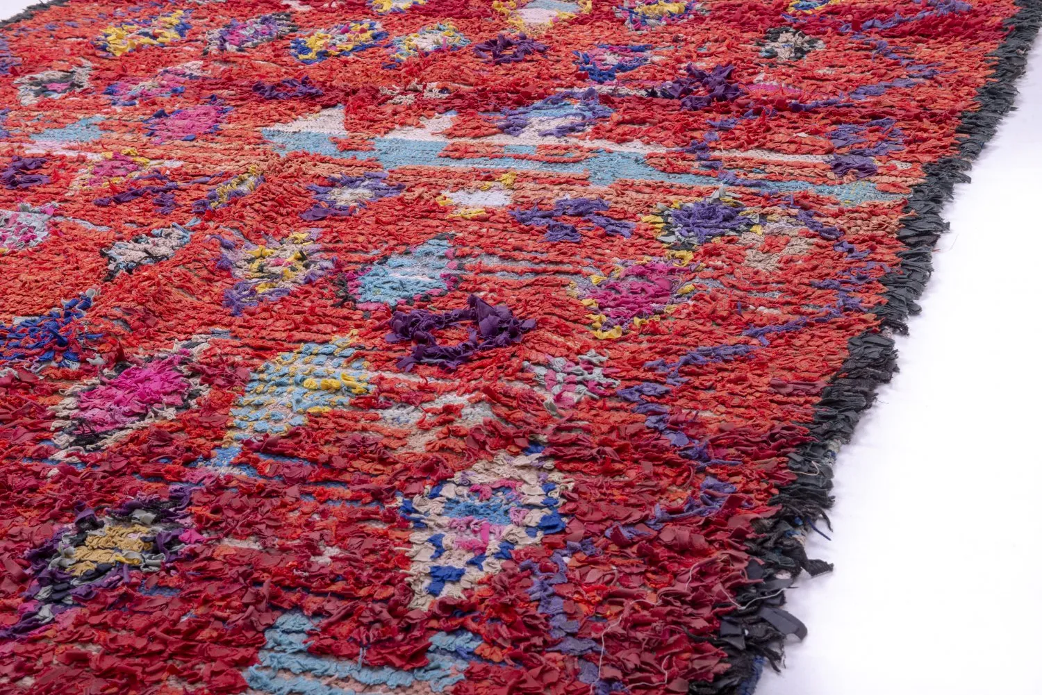 Berberyjskie Dywany Boucherouite Z Maroka 215 x 155 cm