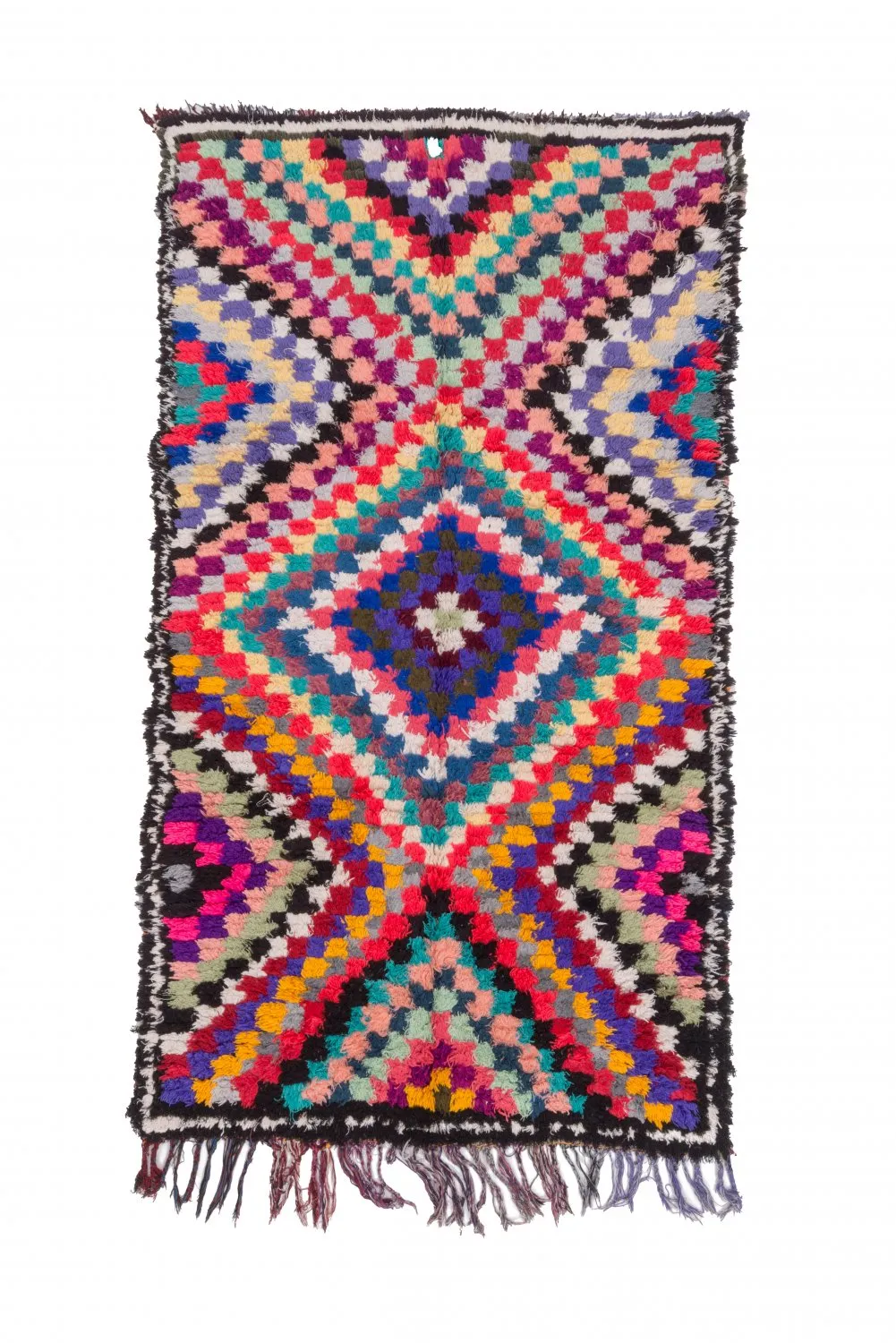 Berberyjskie Dywany Boucherouite Z Maroka 225 x 125 cm