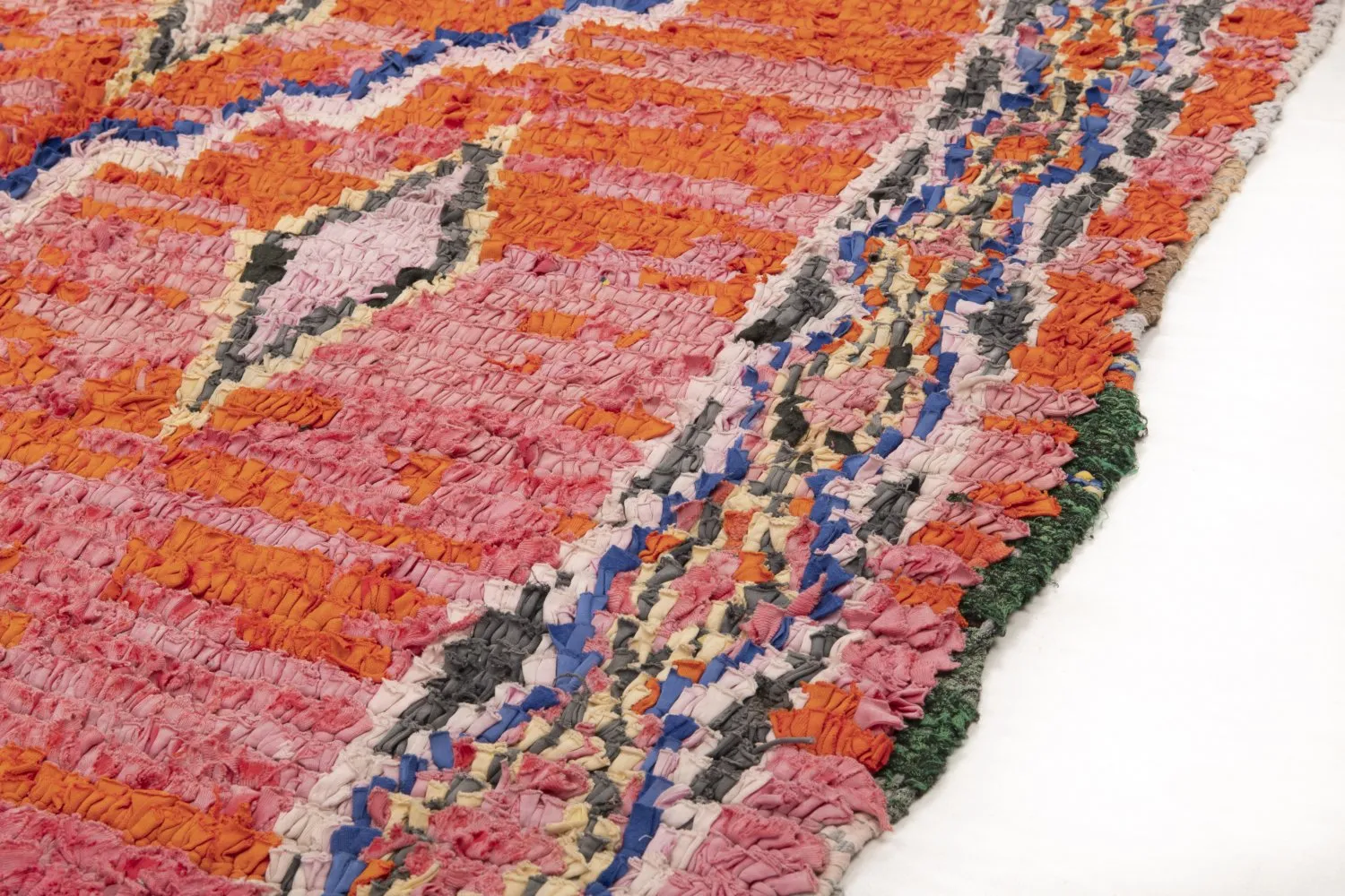 Berberyjskie Dywany Boucherouite Z Maroka 275 x 130 cm