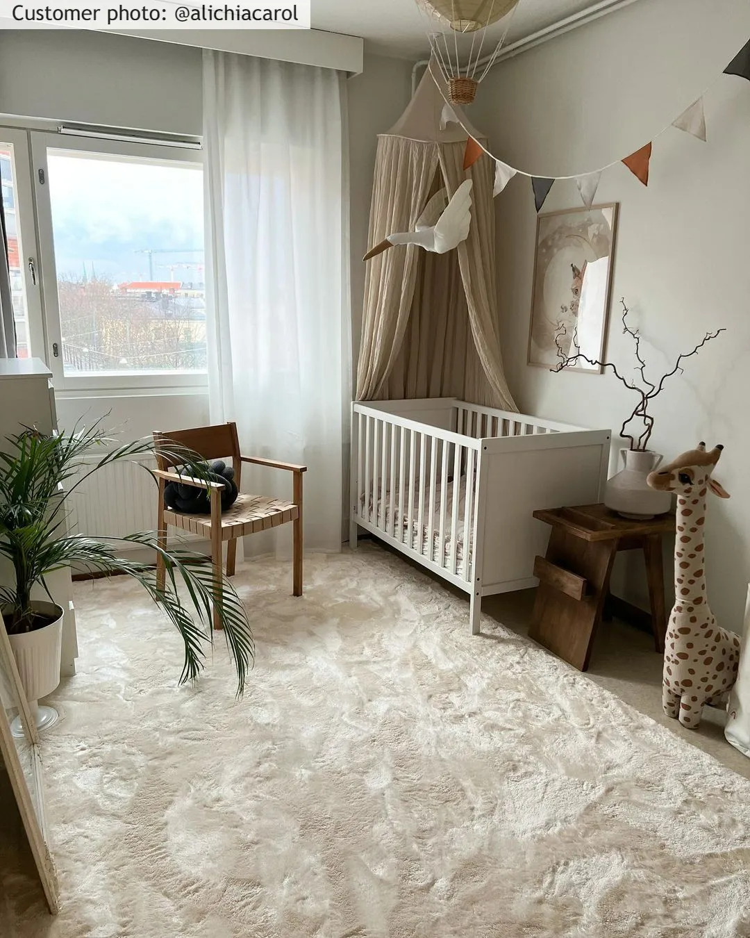 Dywany shaggy - Aranga Super Soft Fur (beżowy)