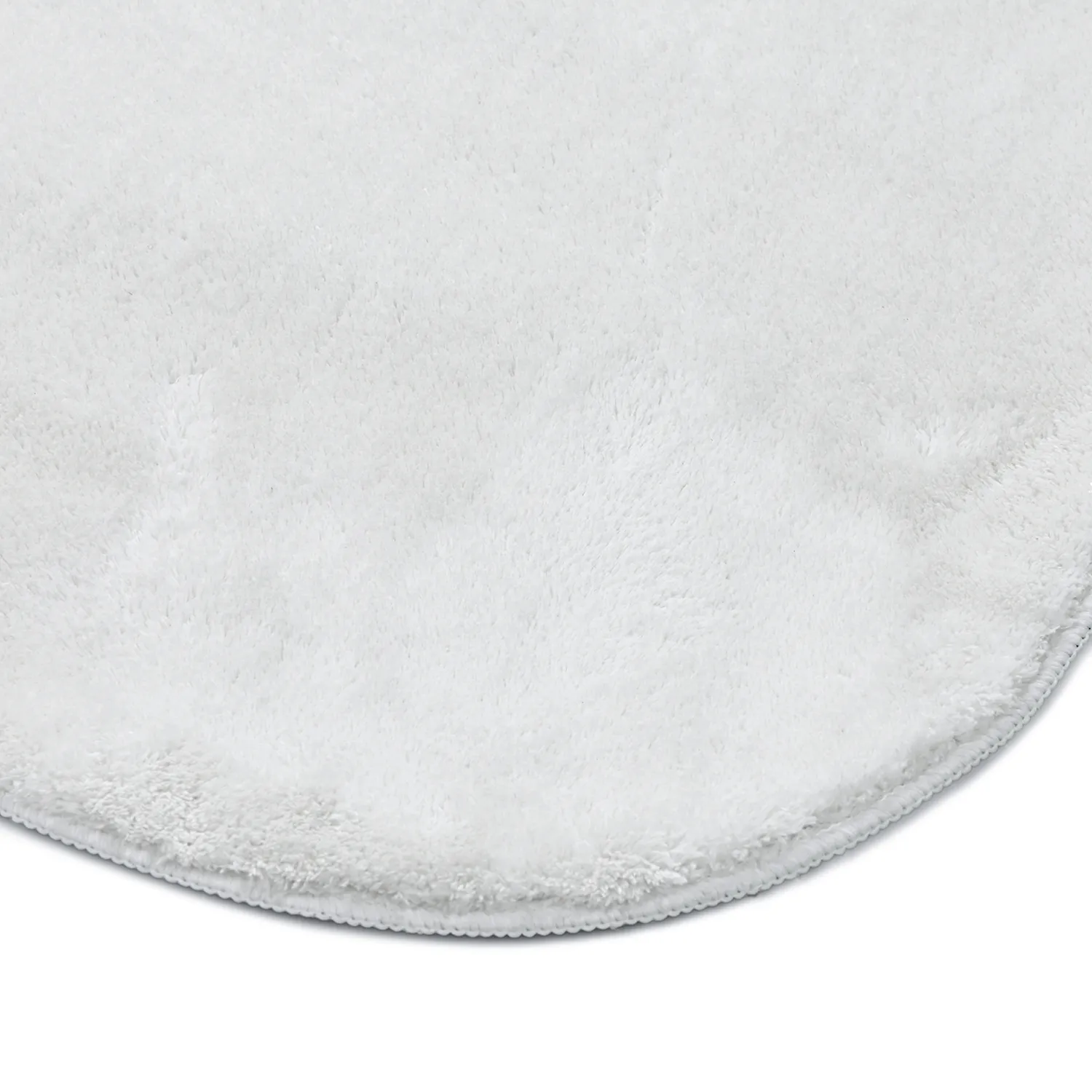 Asymetryczny Falowany Dywan Shaggy - Aranga Super Soft Fur (biały)