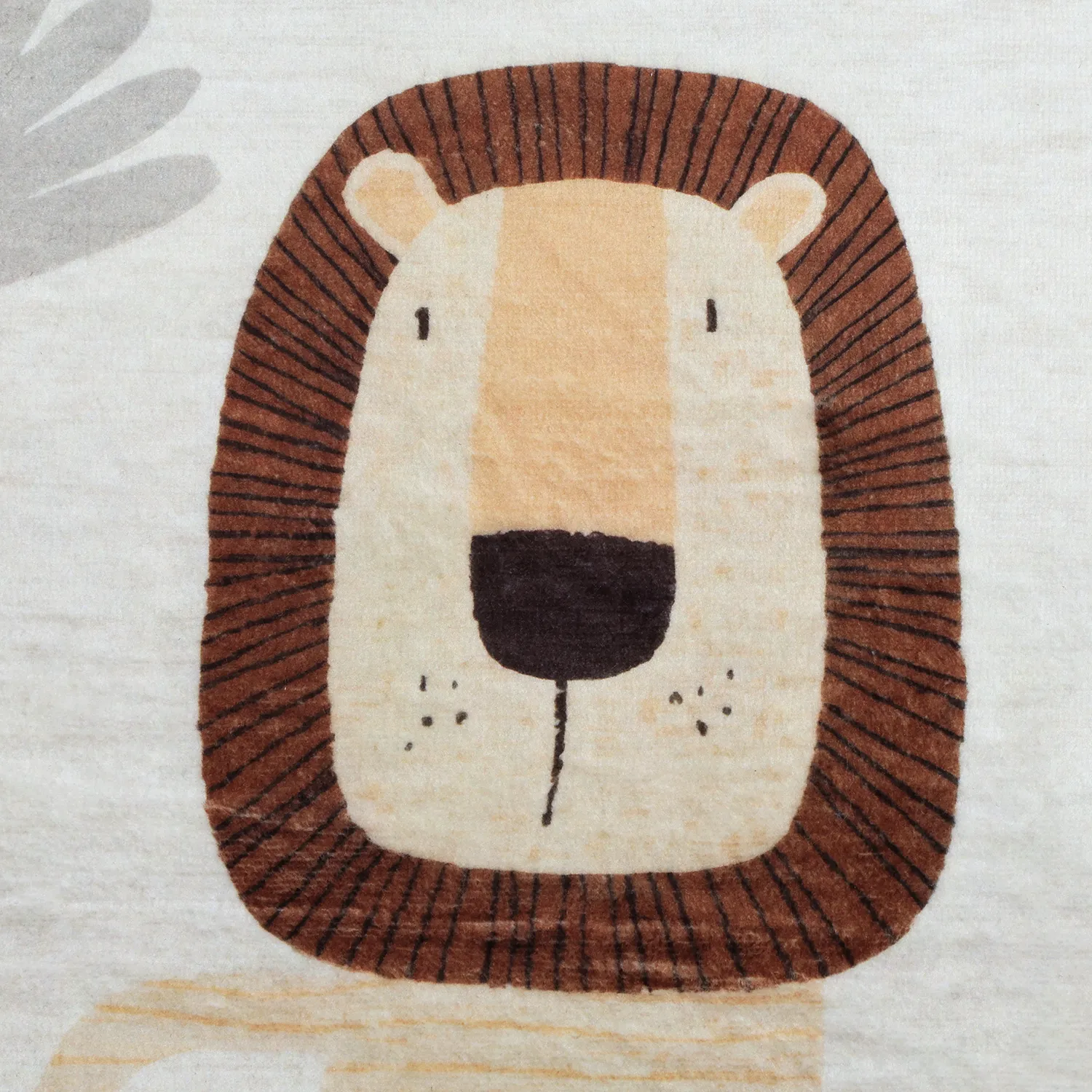 Dywan dziecicęy - Lion Friends (beżowy)